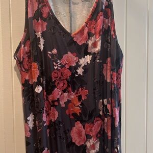 Floral Sleeveless Dress